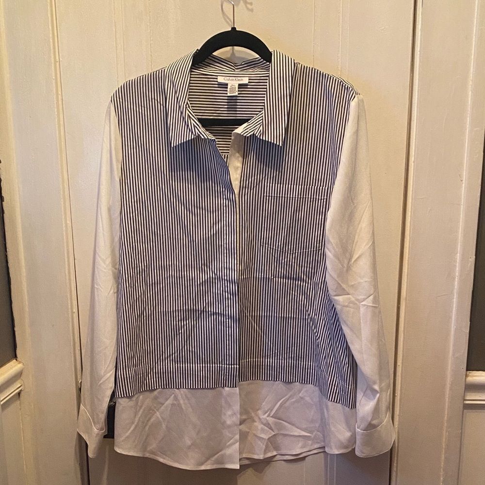Calvin Klein Striped Casual Shirt